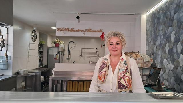 Anna Carretero Llin, una de las propietarias del Pollastre Alicanti.