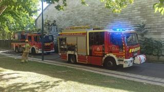 Camión de los bomberos del Ayuntamiento de Valladolid