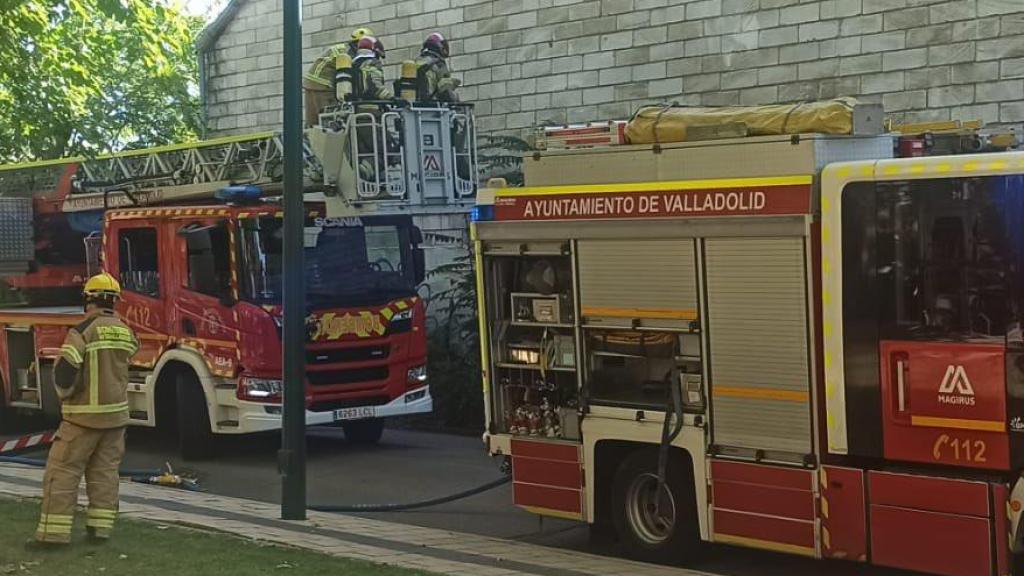 Imagen de archivo de los bomberos del Ayuntamiento de Valladolid