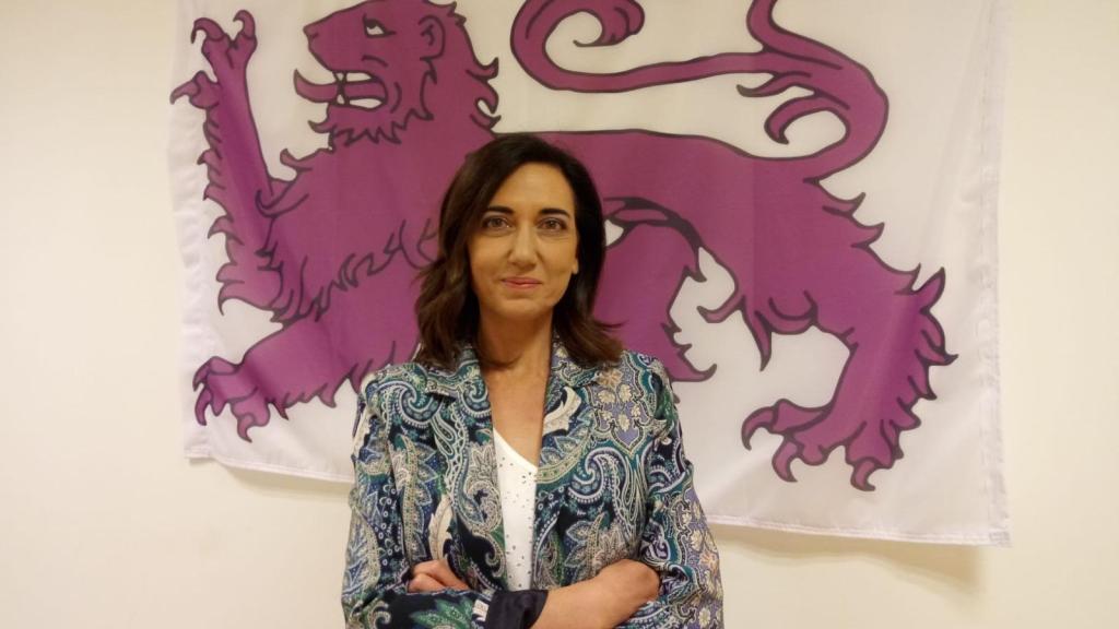La nueva secretaria general de la Unión del Pueblo Leonés (UPL), Alicia Gallego