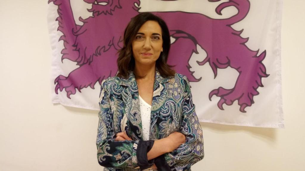 La secretaria general y candidata de la Unión del Pueblo Leonés (UPL) a las elecciones autonómicas de marzo de 2026, Alicia Gallego