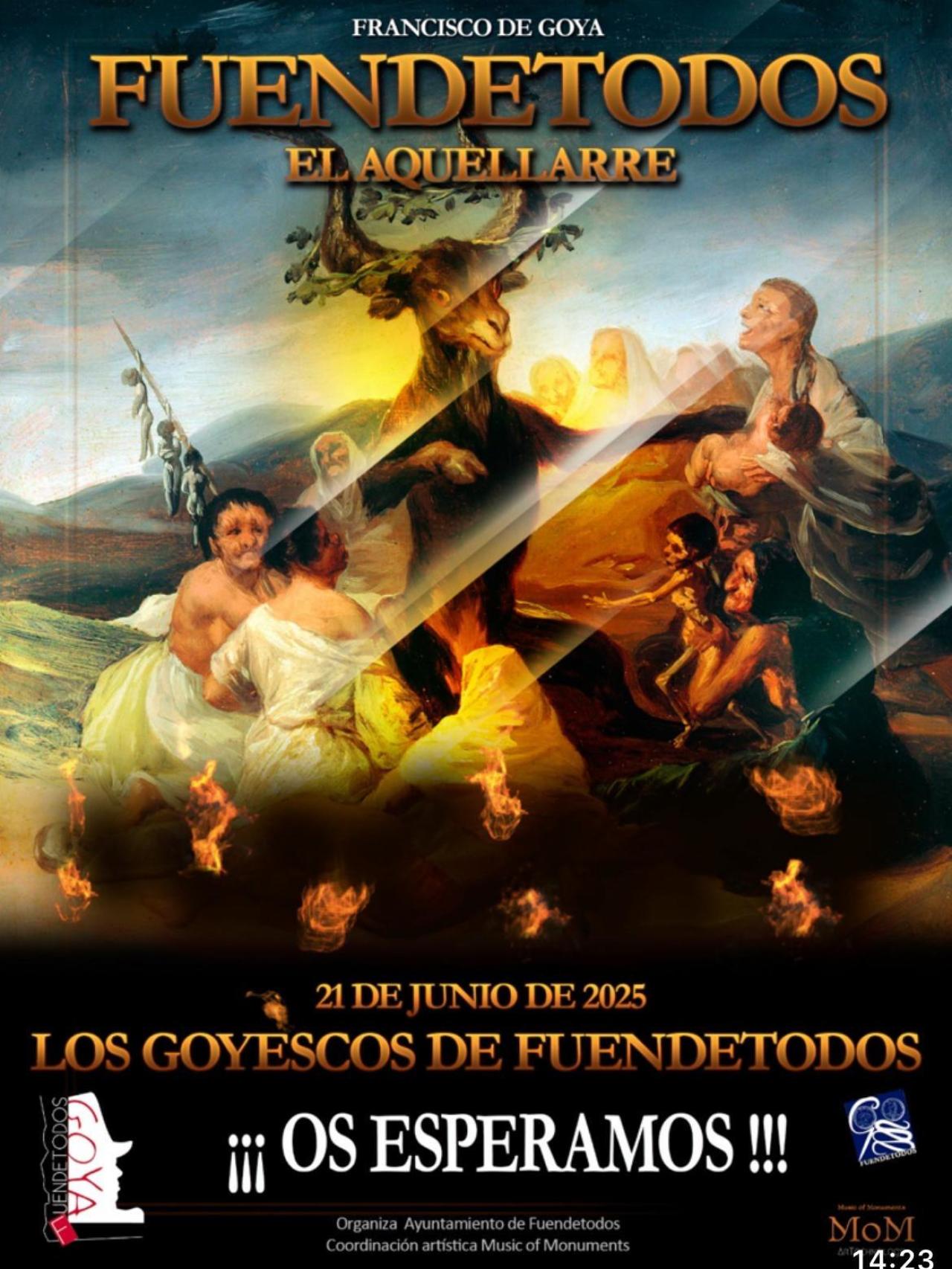 Cartel de la Fiesta de El Aquelarre 2025