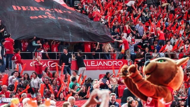 Afición del Casademont Zaragoza.