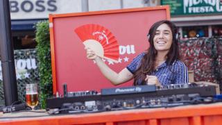 Racó de Mahou 5 Estrellas en las Hogueras de 2024.