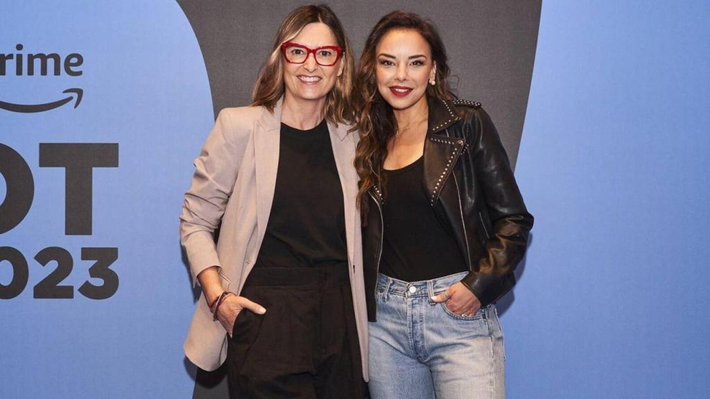 Noemí Galera y Chenoa, en la presentación de 'OT 2023'.