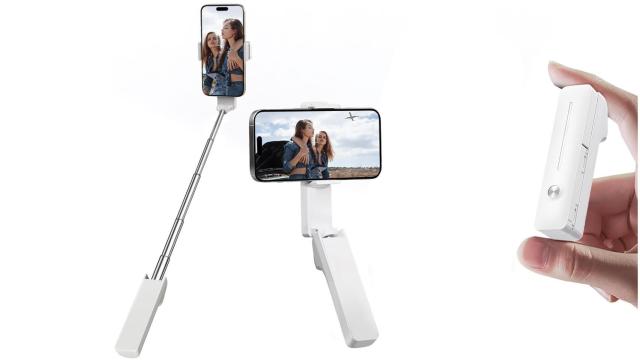 Este increíble accesorio es lo que necesitas para hacer fotos en verano: trípode, palo selfie, y cabe en la palma de tu mano