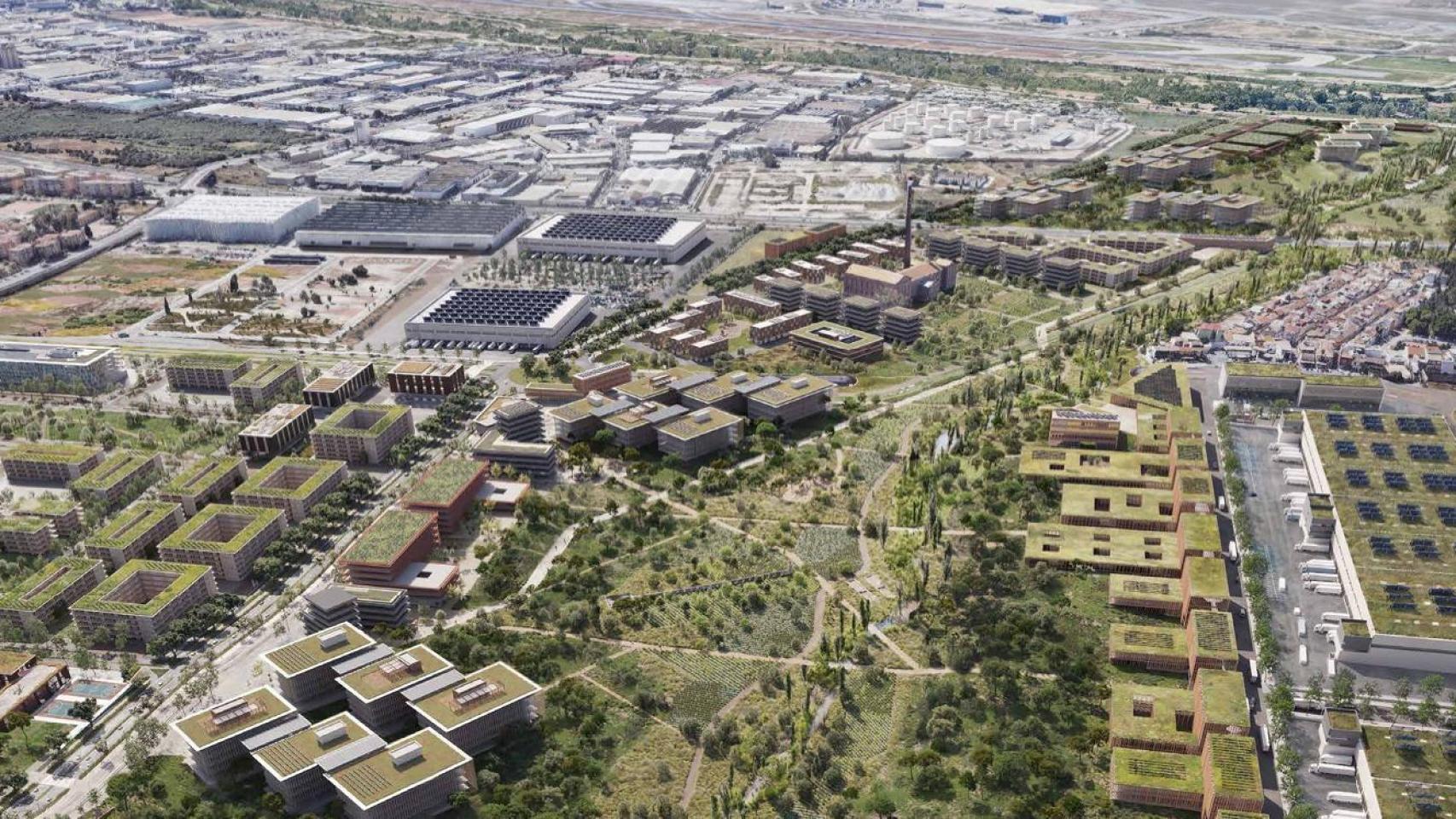 Diseño de la gran operación post Expo en Málaga.