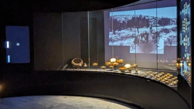 Sala del Tesoro de Villena, en el MUVI.