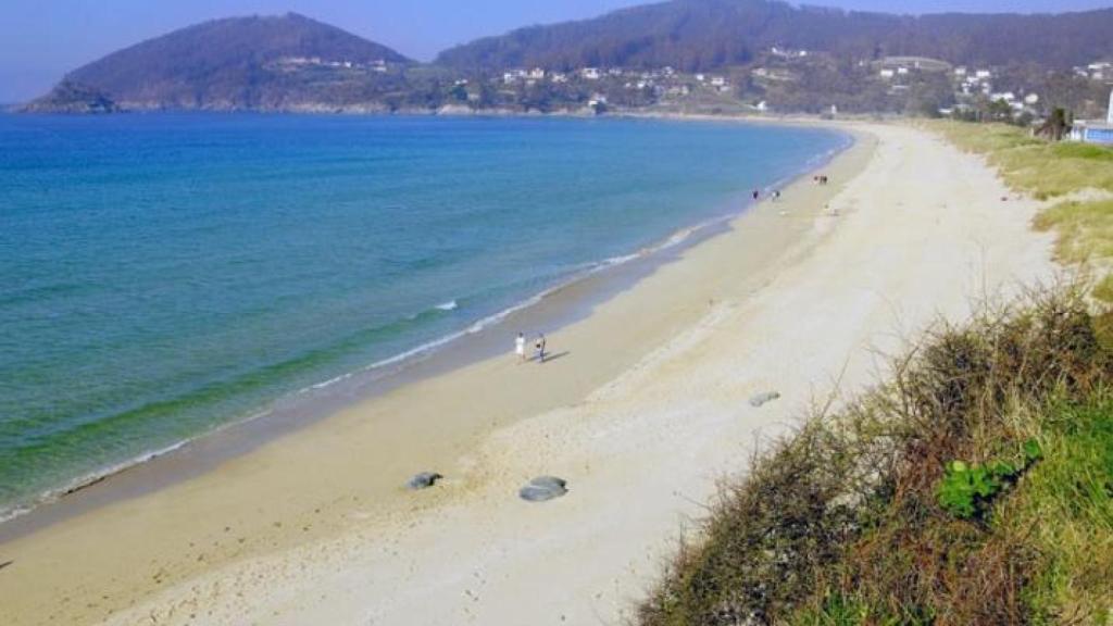 Playa de Area, en Viveiro (Lugo)