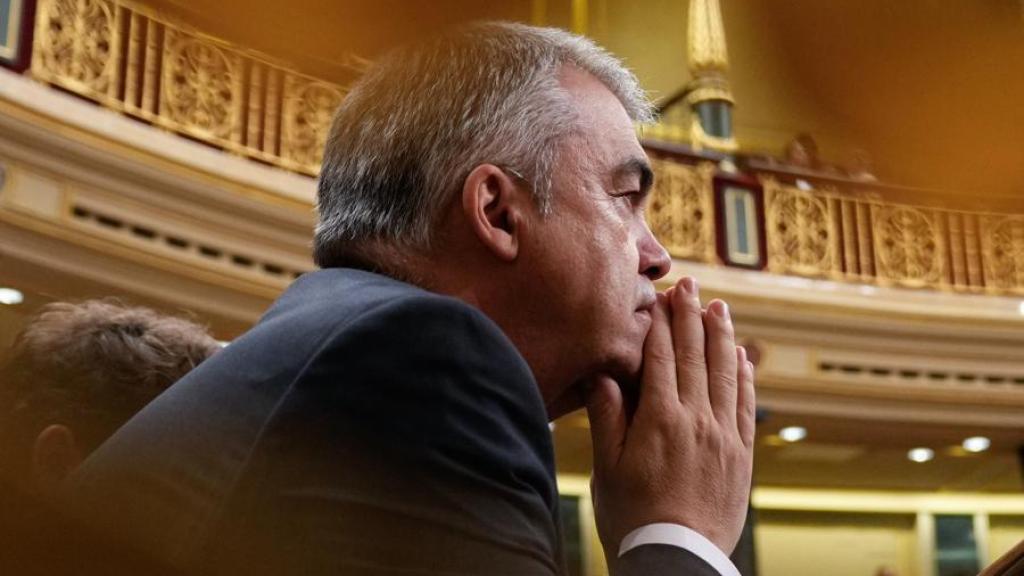 Santos Cerdán, en el Congreso de los Diputados.