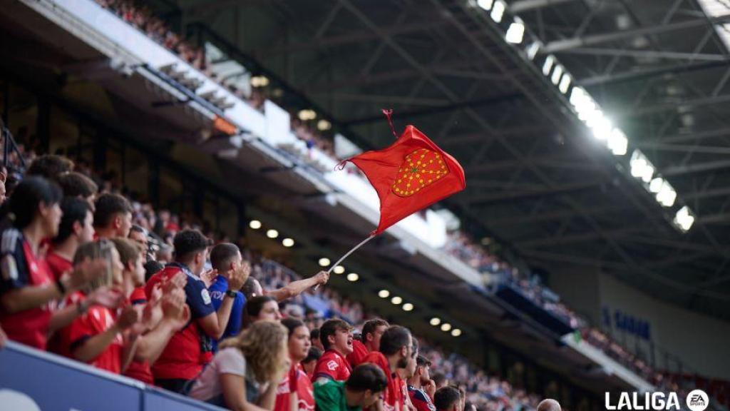 Estadio de El Sadar en el Osasuna - Espanyol.