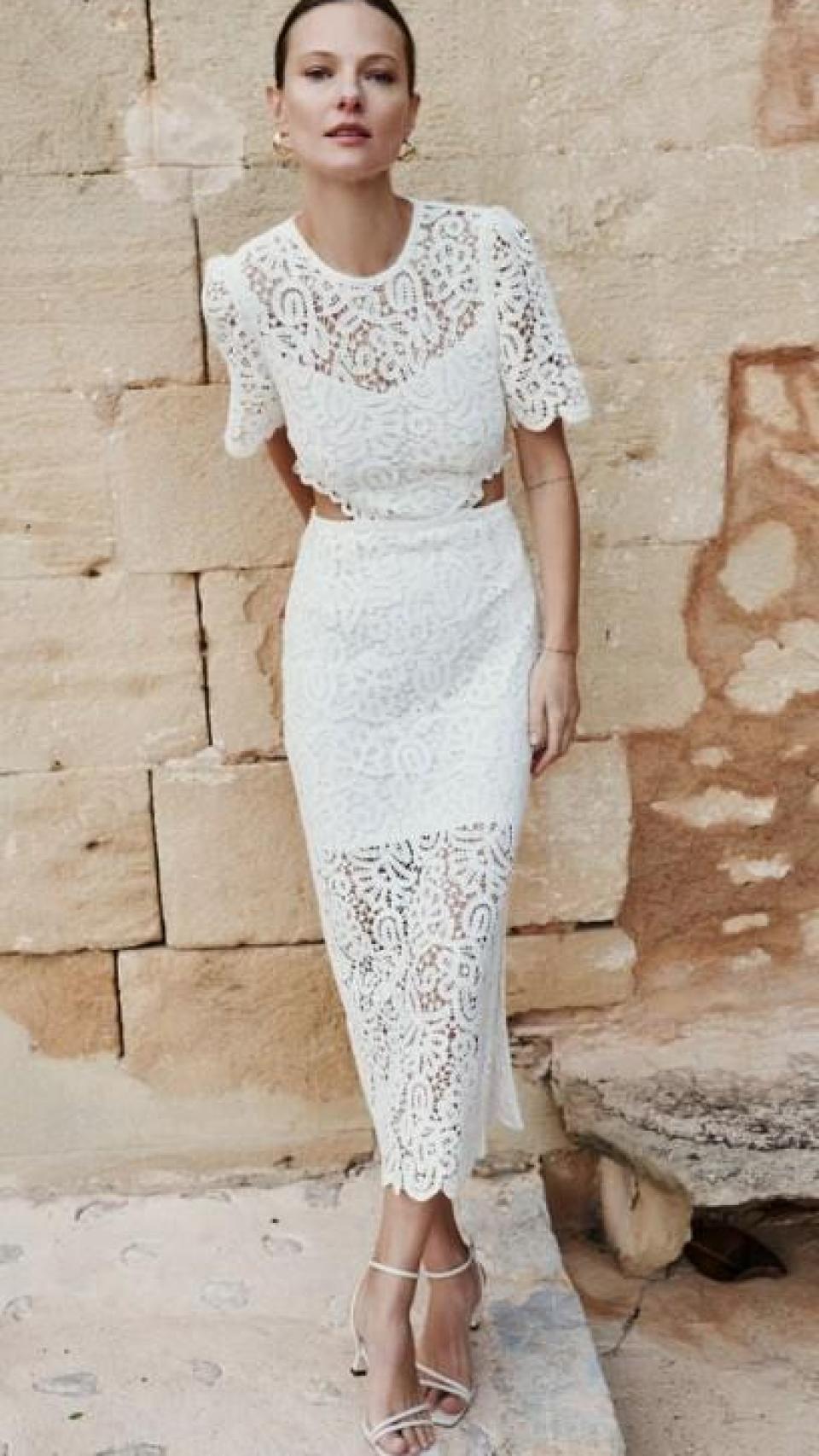 El vestido de Ikks que ha lucido Virginia Troconis.