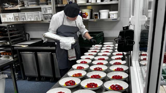 Estudiante del IES Escuela de Hostelería y Turismo de Alcalá de Henares.