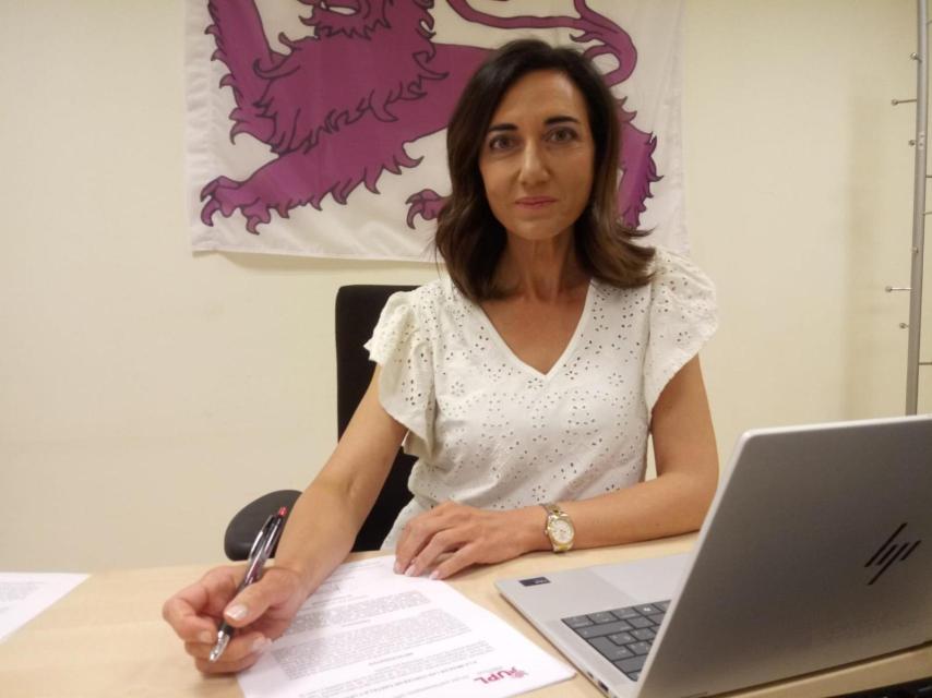 La nueva secretaria general de la UPL, Alicia Gallego