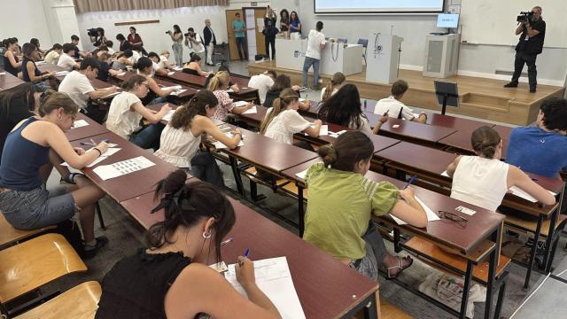 Examen de Selectividad en Málaga.
