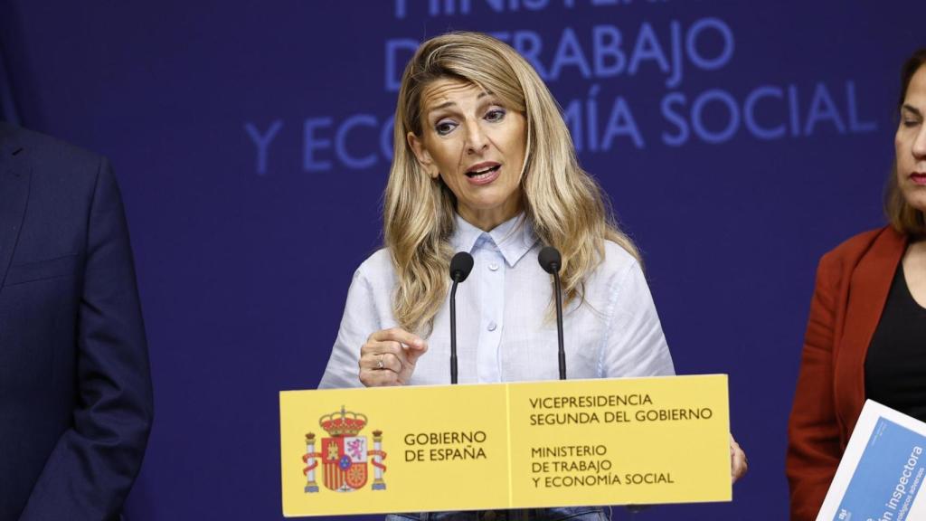 La vicepresidenta segunda y ministra de Trabajo, Yolanda Díaz.