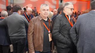 Santos Cerdán, en el congreso del PSOE-Aragón en marzo.