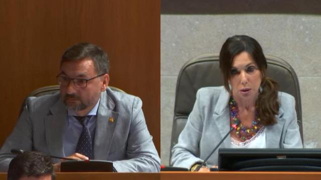 Fermín Civiac y Marta Fernández, ambos de Vox