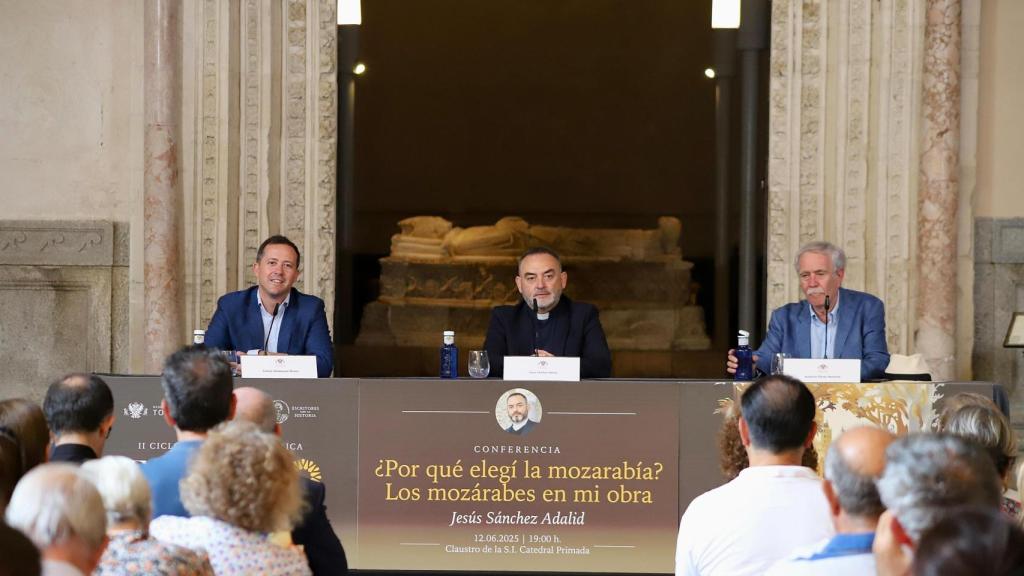 Ciclo de Conferencias de Novela Histórica 'Toledo Luz de Europa'. Foto: Ayuntamiento.