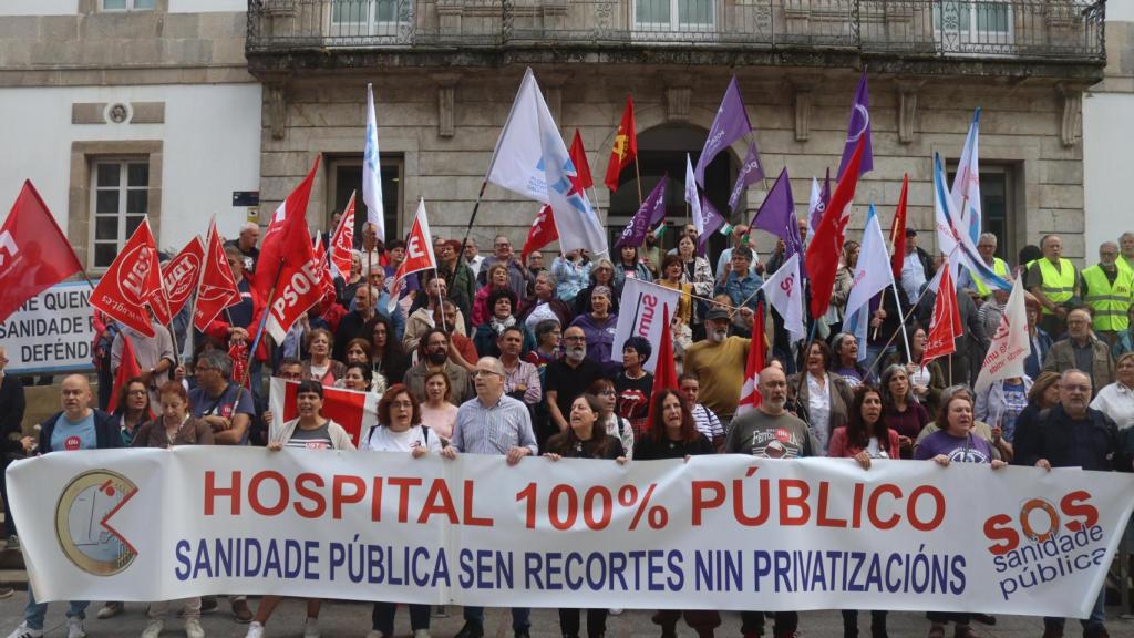 Concentración en Vigo contra las listas de espera sanitarias