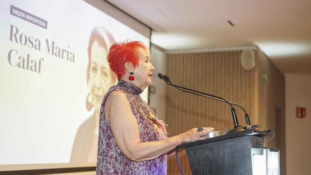 Rosa María Calaf, Maga de Magas en la categoría de Mejor reportera.