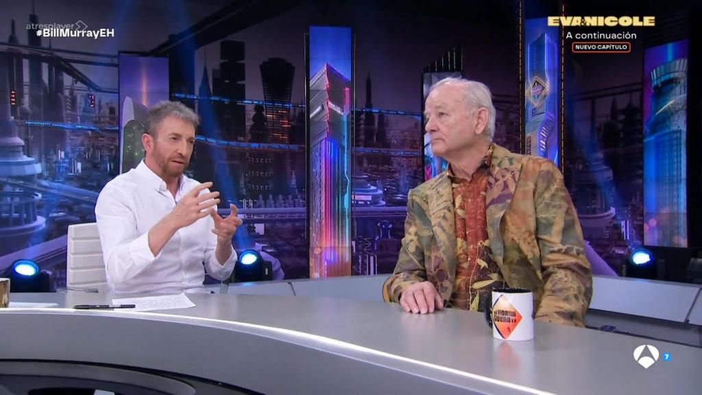 Bill Murray en 'El Hormiguero'.