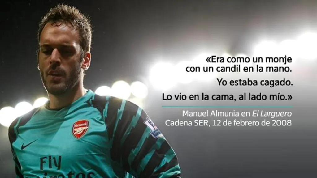 Declaraciones de Manuel Almunia recogidas por Cuarto Milenio.