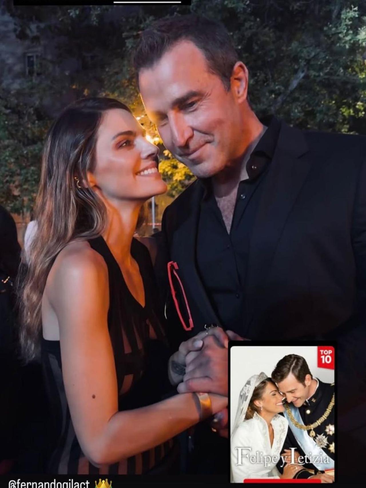 Amaia Salamanca celebró el éxito inesperado de 'Felipe y Letizia' haciéndose una foto con Fernando Gil en la fiesta de Netflix por su décimo aniversario.