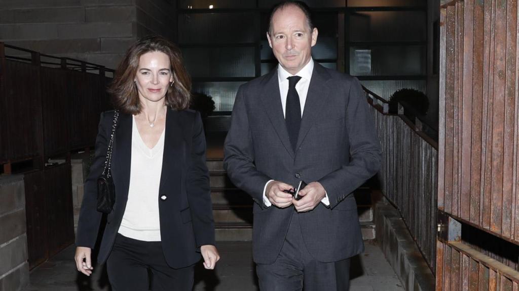 Konstantin de Bulgaria y María García de la Rasilla, en una imagen de archivo.