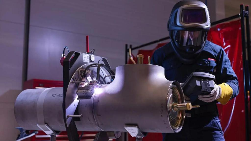 Uno de los componentes de los futuros reactores modulares de Rolls-Royce