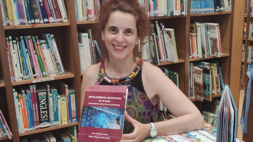 La docente gallega Fina Paulos.