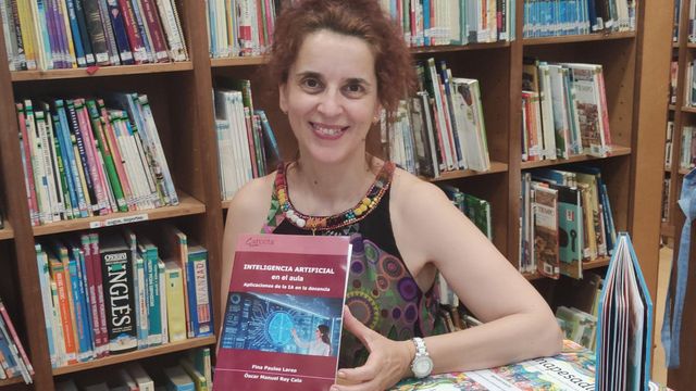 La docente gallega Fina Paulos.