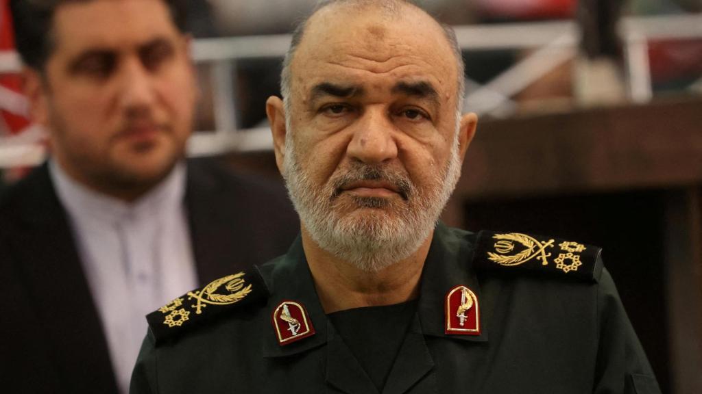 Imagen de archivo del comandante en jefe de la Guardia Revolucionaria Iraní, el general Hossein Salamí.
