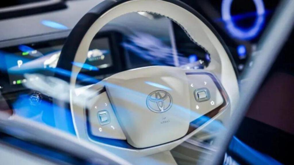 Interior del Toyota bz7