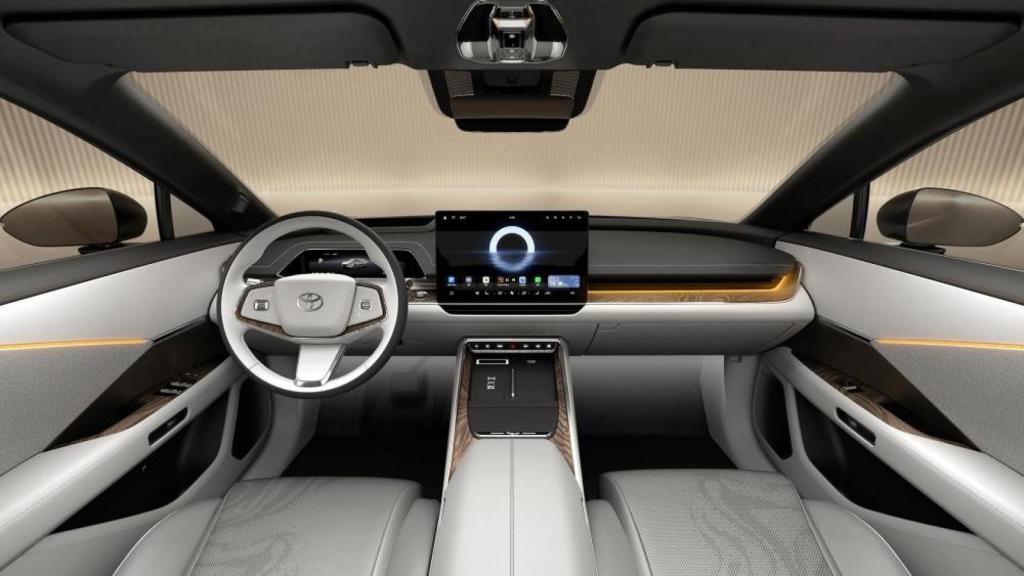 Interior del Toyota bz7