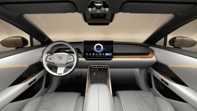 Interior del Toyota bz7