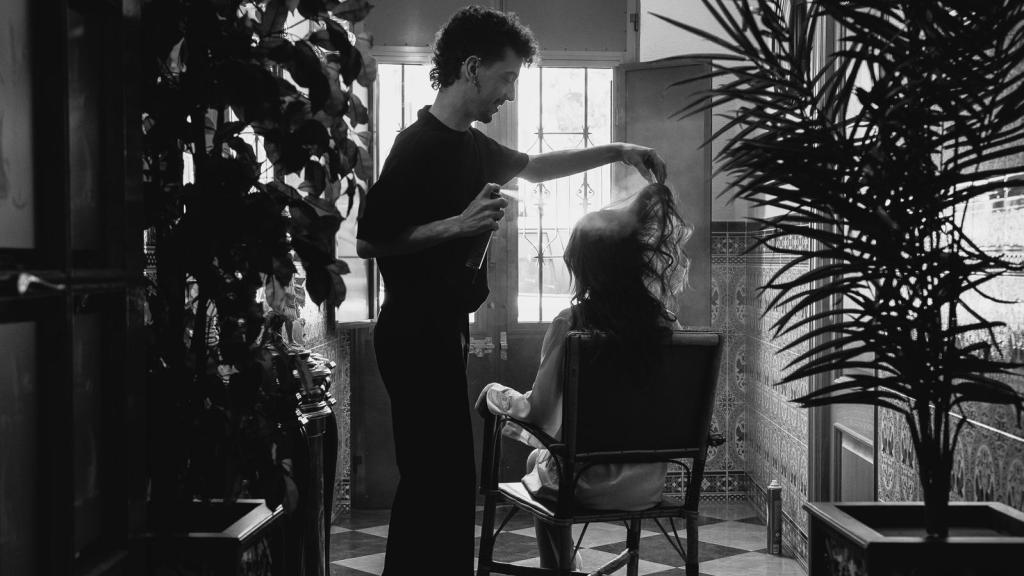 Carlos Pérez, peluquero.