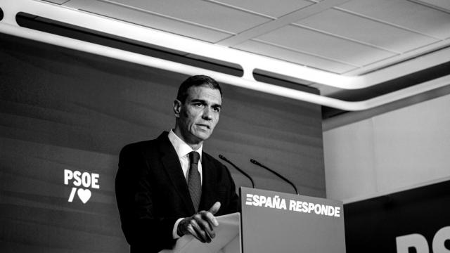 El presidente del Gobierno y Secretario General del PSOE, Pedro Sánchez