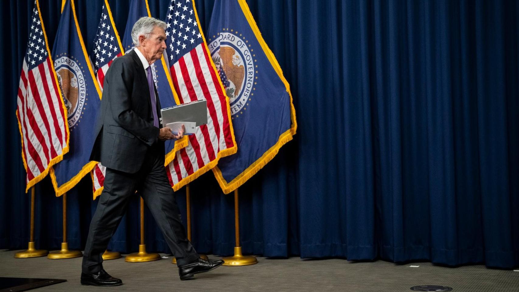 El presidente de la Fed, Jerome Powell.