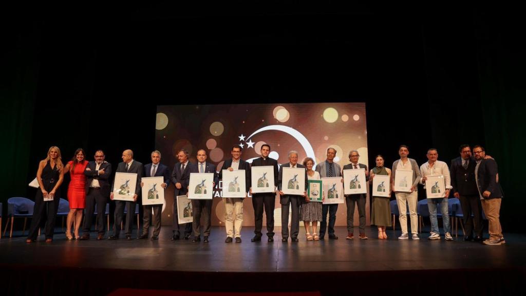Todos galardonados en los premios de Onda Cero Valladolid 2025