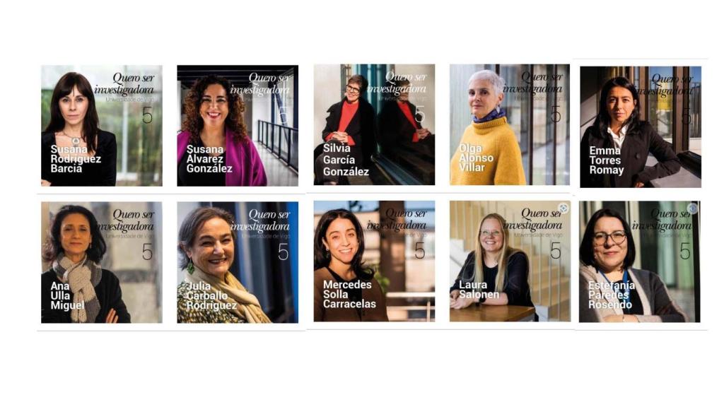 La Universidade de Vigo publica la 5ª edición del catálogo ‘Quero ser investigadora’