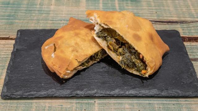 Una de las variedades de empanadilla de 'A Tapa do Barril'