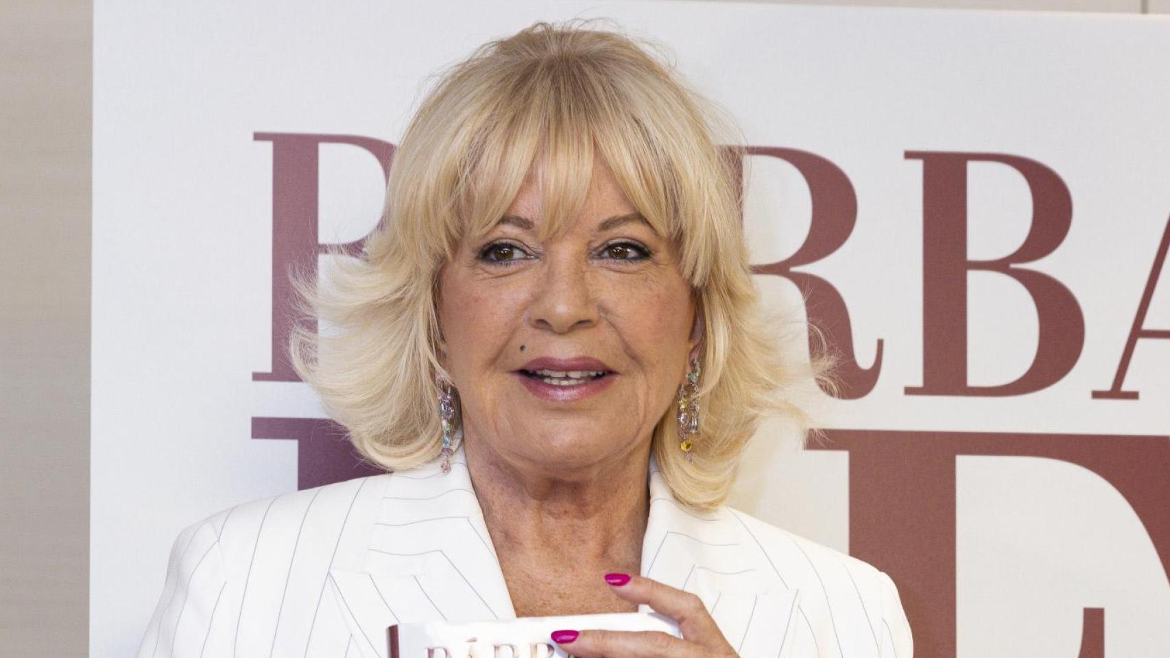 Bárbara Rey, en la presentación de su libro de memorias, 'Yo, Bárbara'.