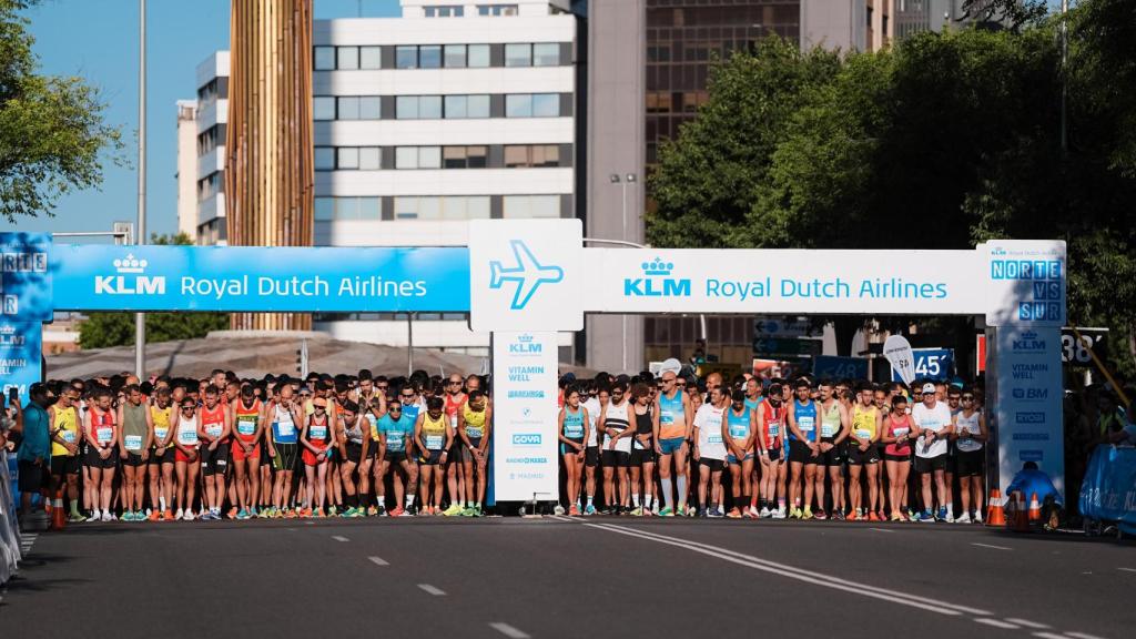 Inicio de la carera KLM Norte vs. Sur