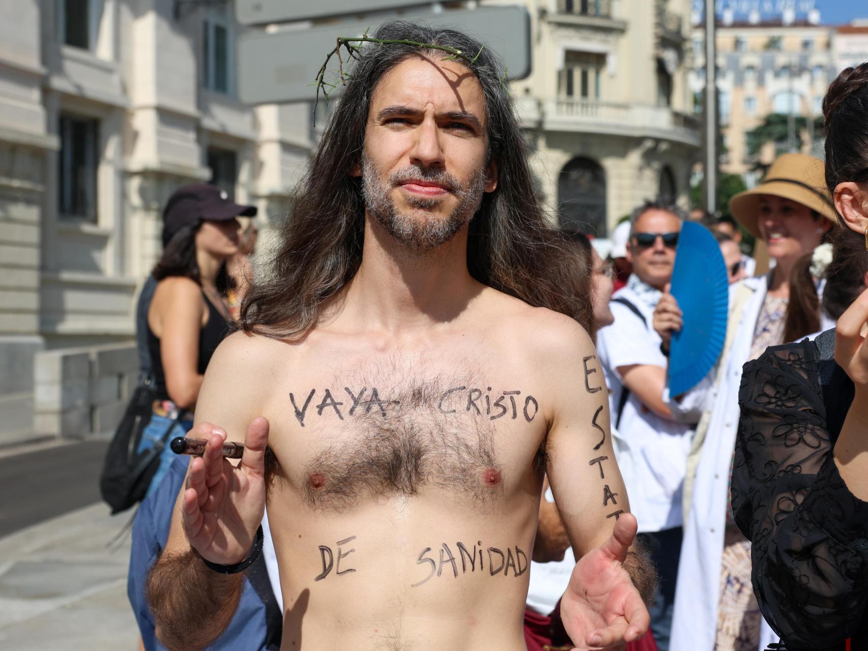 La huelga nacional de médicos, en imágenes