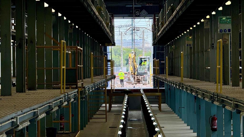 Talleres e instalaciones de València Sud de Metrovalencia. GVA