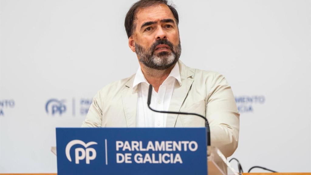 El portavoz popular, Alberto Pazos.