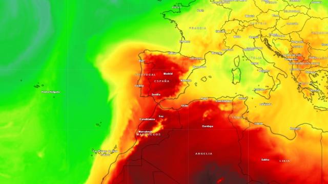 Temperaturas veraniegas en España.