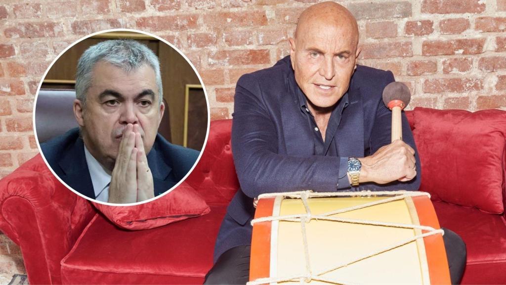 Kiko Matamoros y Santos Cerdán, en un fotomontaje