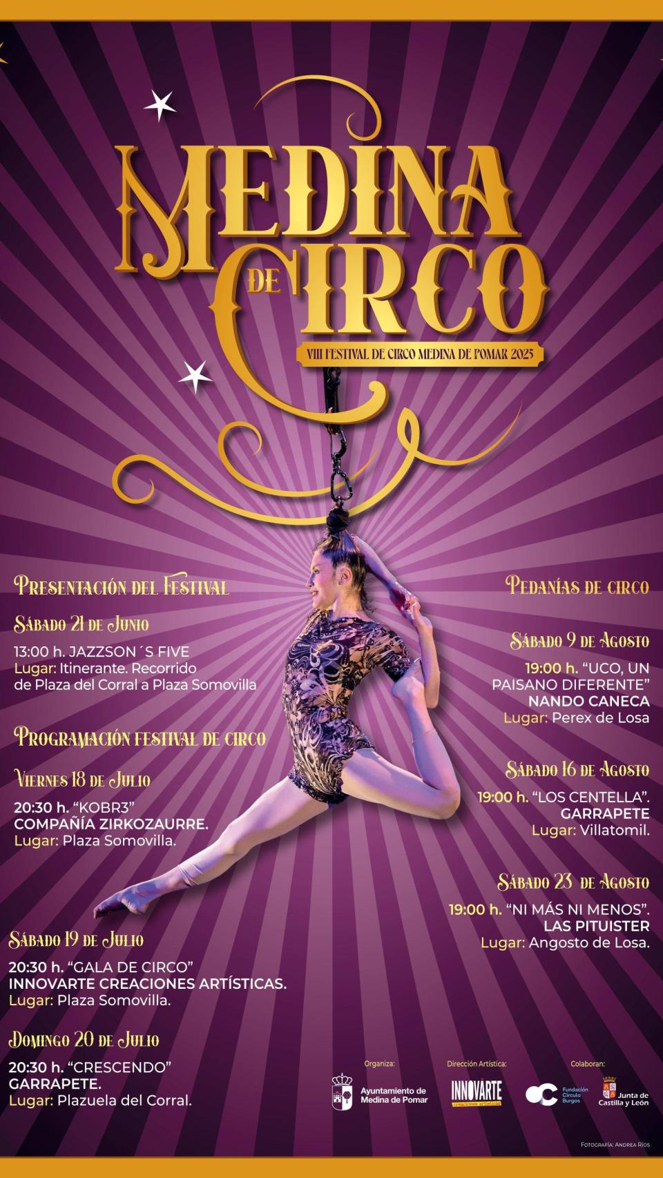 Cartel de Medina en Circo